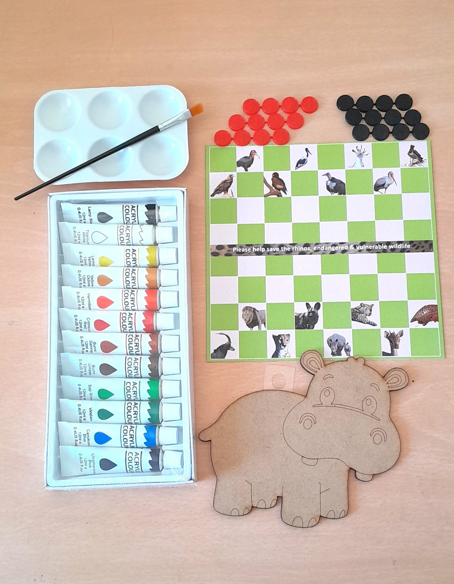 Paint on Wood Kits