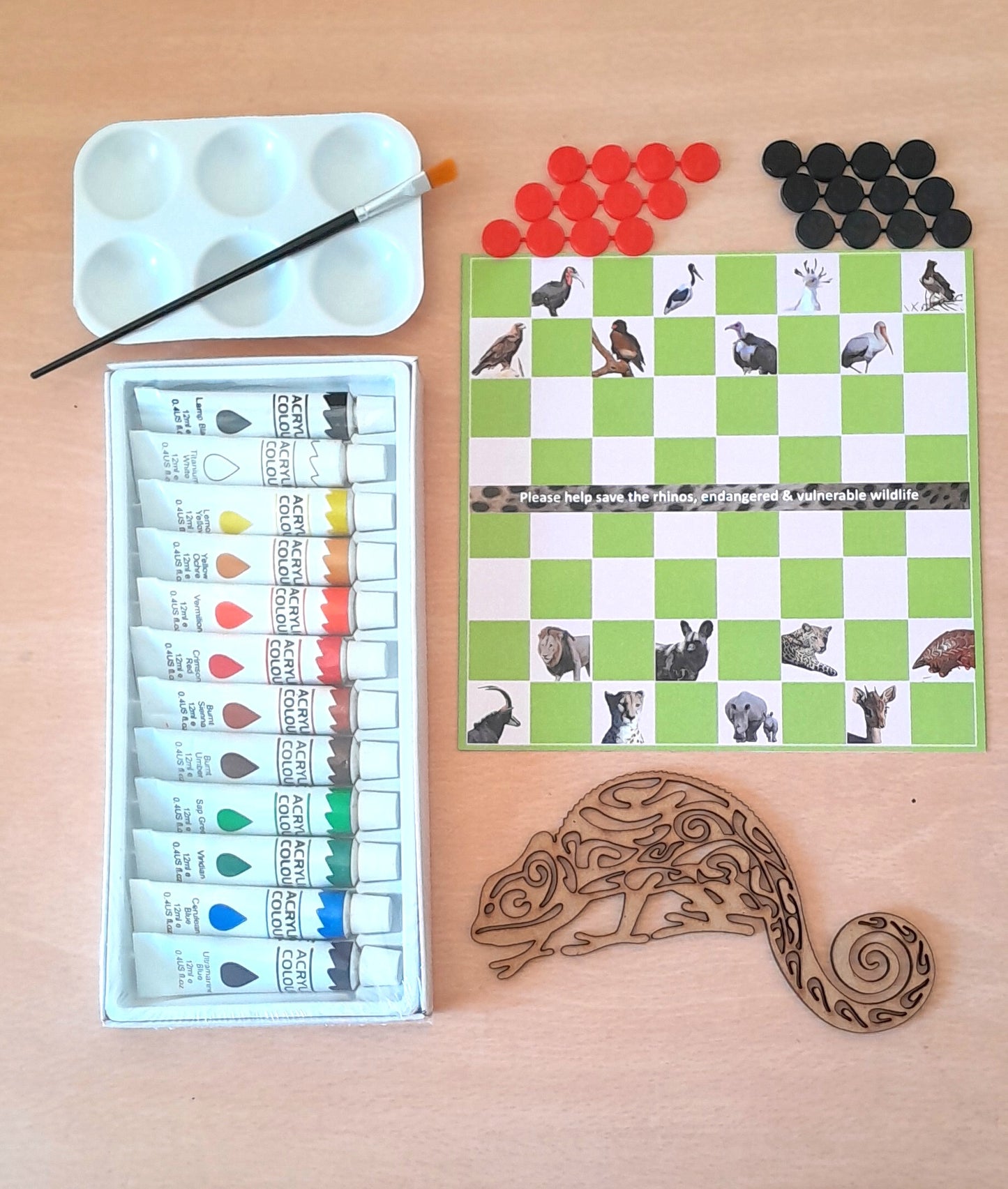 Paint on Wood Kits