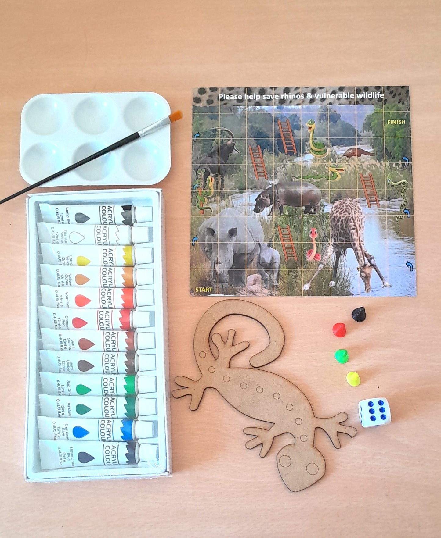 Paint on Wood Kits
