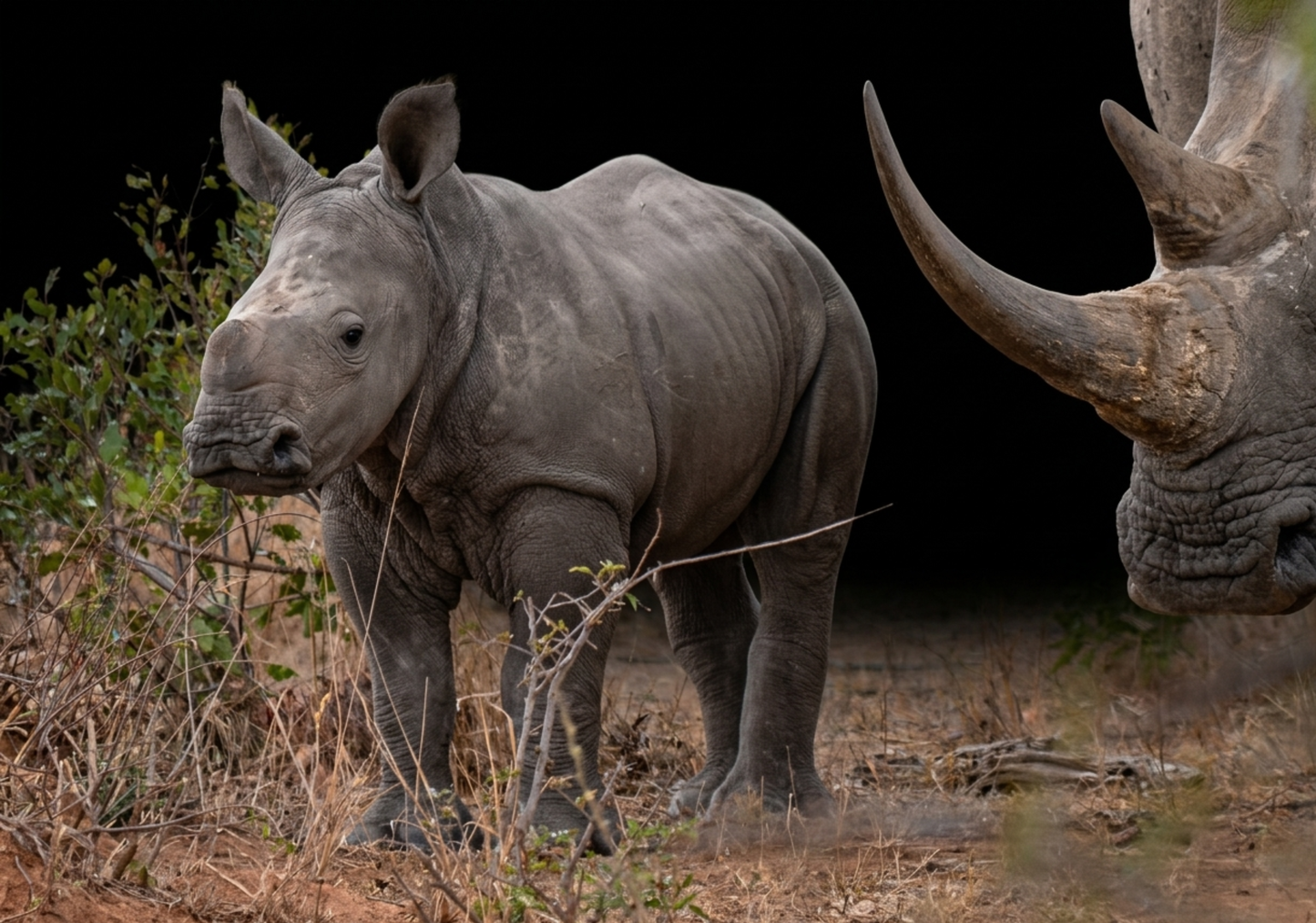 Rhino Canvas Prints